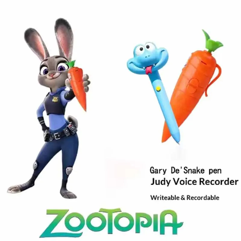 NEW Carrot Recorder Pen | for Kids | 60s Mini Recorder | 2-in-1 Gel Pen Stationery----- by Geo’s Online Store