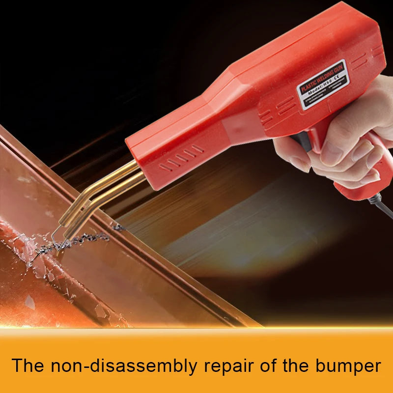Plastic Welder Welding Machine Car Bumper Soldering Gun 4 Types Staples for Bumper/Kayak/Plastic Product Repairs by Geo’s Online Store