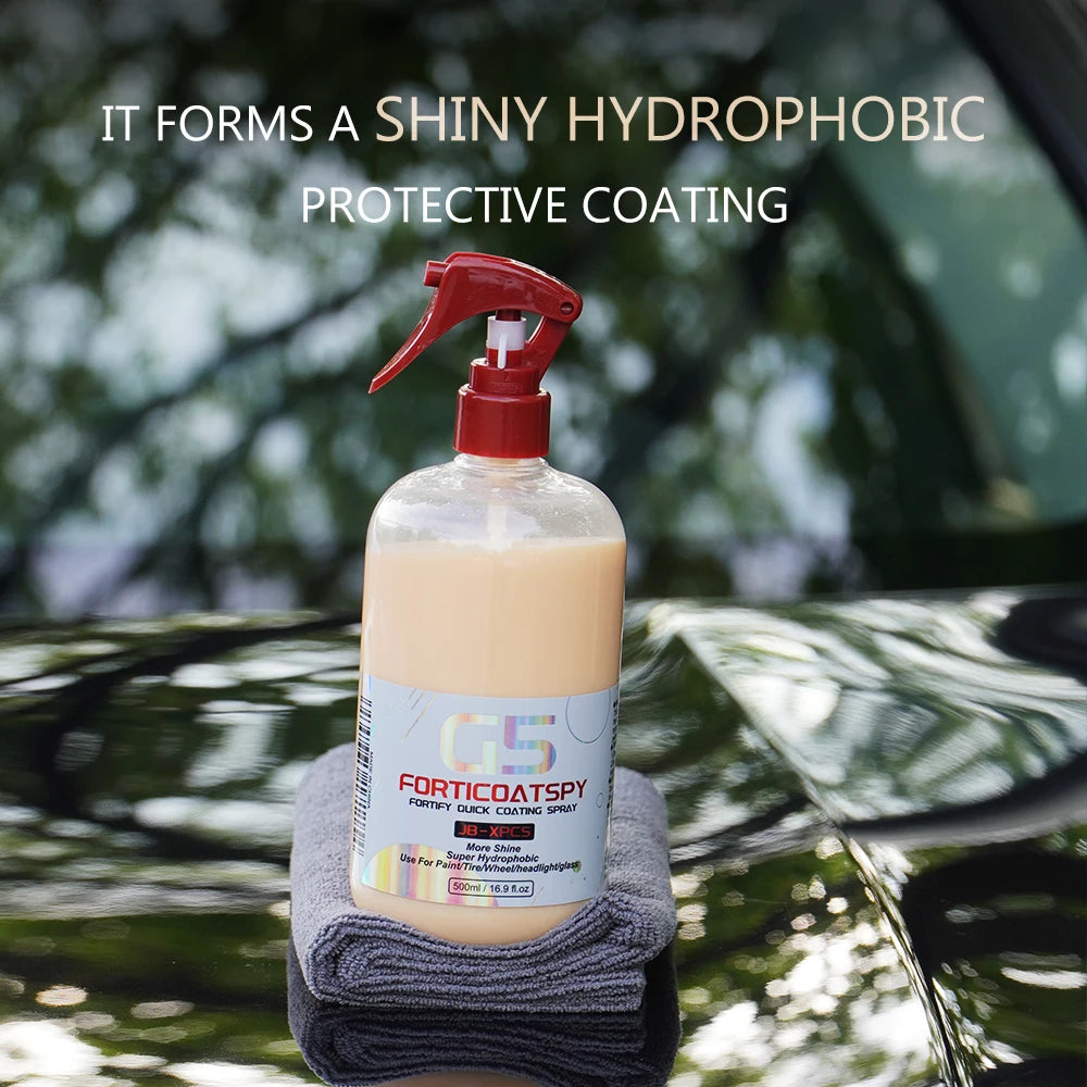 Car Ceramic Quick Coating Spray Super Hydrophobic High Protection Car Coating More Shine Multifunction Car Care Product by Geo’s Online Store