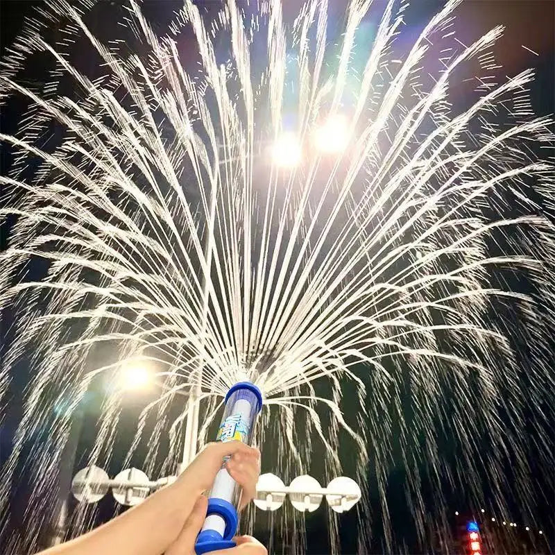 Fireworks Water Gun, Water God Tool Beach Small Water Spray Pulling Fireworks Water Gun Children Drifting Play Gift Toy by Geo’s Online Store