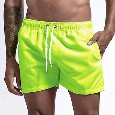 Swim Trunks Swim Shorts for Men Quick Dry Board Shorts Bathing Suit Breathable Drawstring With Pockets for Surfing Beach Summer by Geo’s Online Store