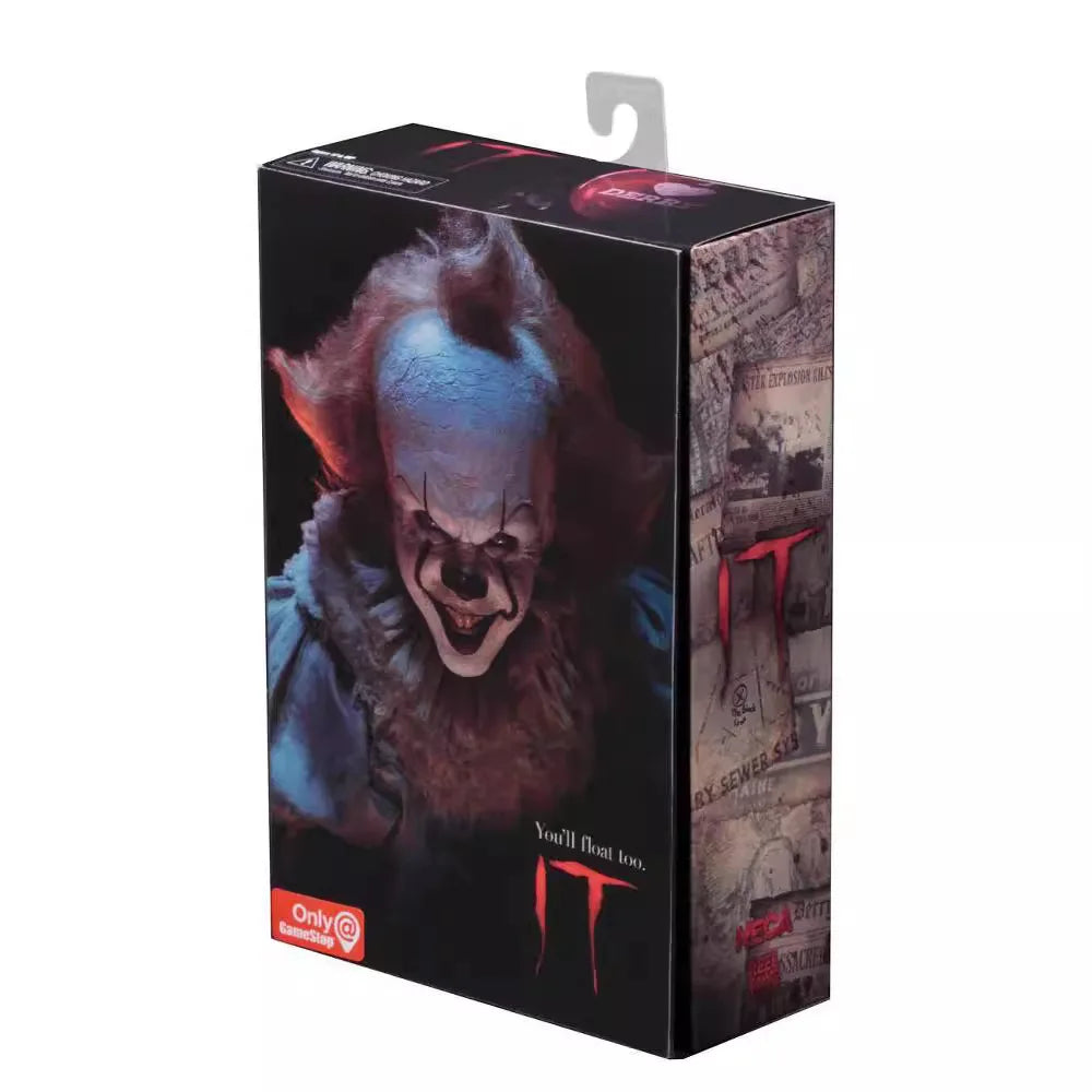 2026 New NECA Pennywise Action Figure Chapter Two Ultimate Model Toy Horror Halloween Birthday Model Toys Gift by Geo’s Online Store