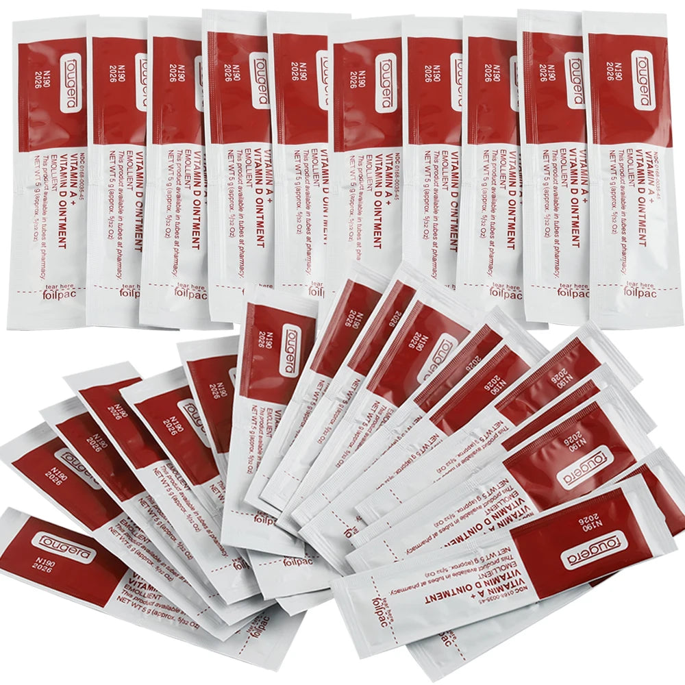 100/50/30/10Pcs Tattoo Aftercare Cream Fougera Vitamin A&D Ointment For Tattoo Body Art Permanent Makeup Tattoo Accessories by Geo’s Online Store