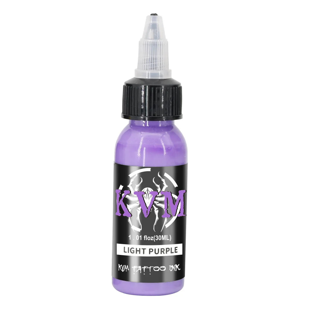 KVM 30ml/1oz 14-colors Tattoo Ink Pigment Body Art Tattoo Kits Professional Beauty Paints Makeup Tattoo Supplies Semi-permanent by Geo’s Online Store