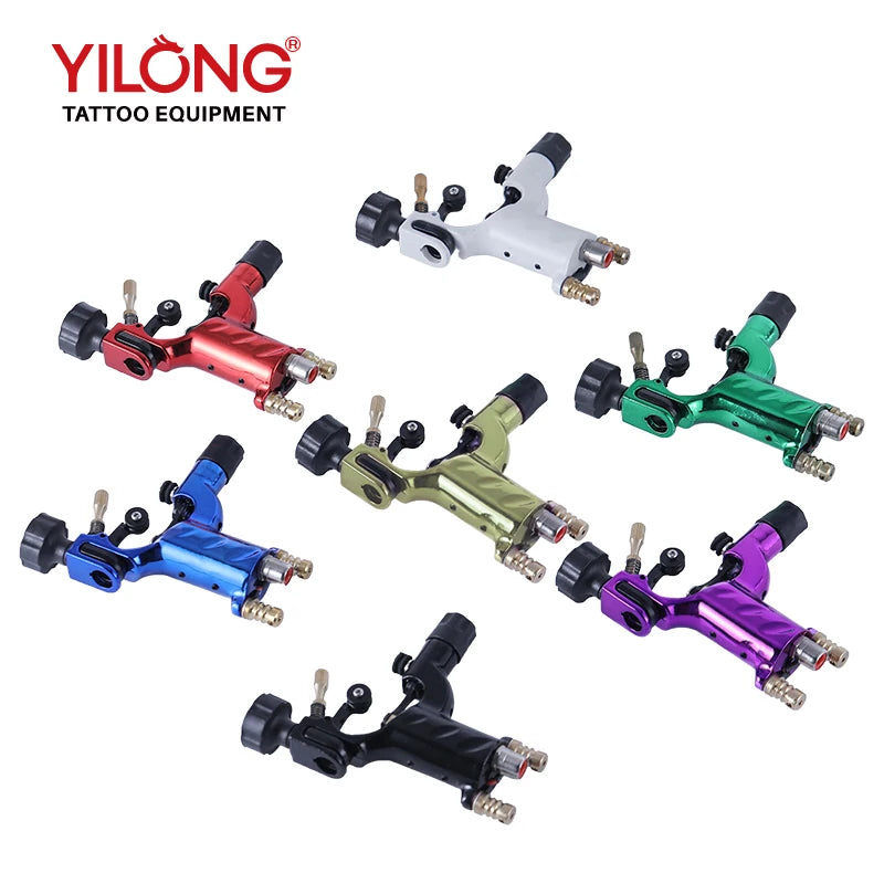 YILONG Rotary Tattoo Machine Tattoo Dragonfly Rotary Tattoo Machine Shader And Liner Tattoo Motor Gun Kits Supply for Artists by Geo’s Online Store