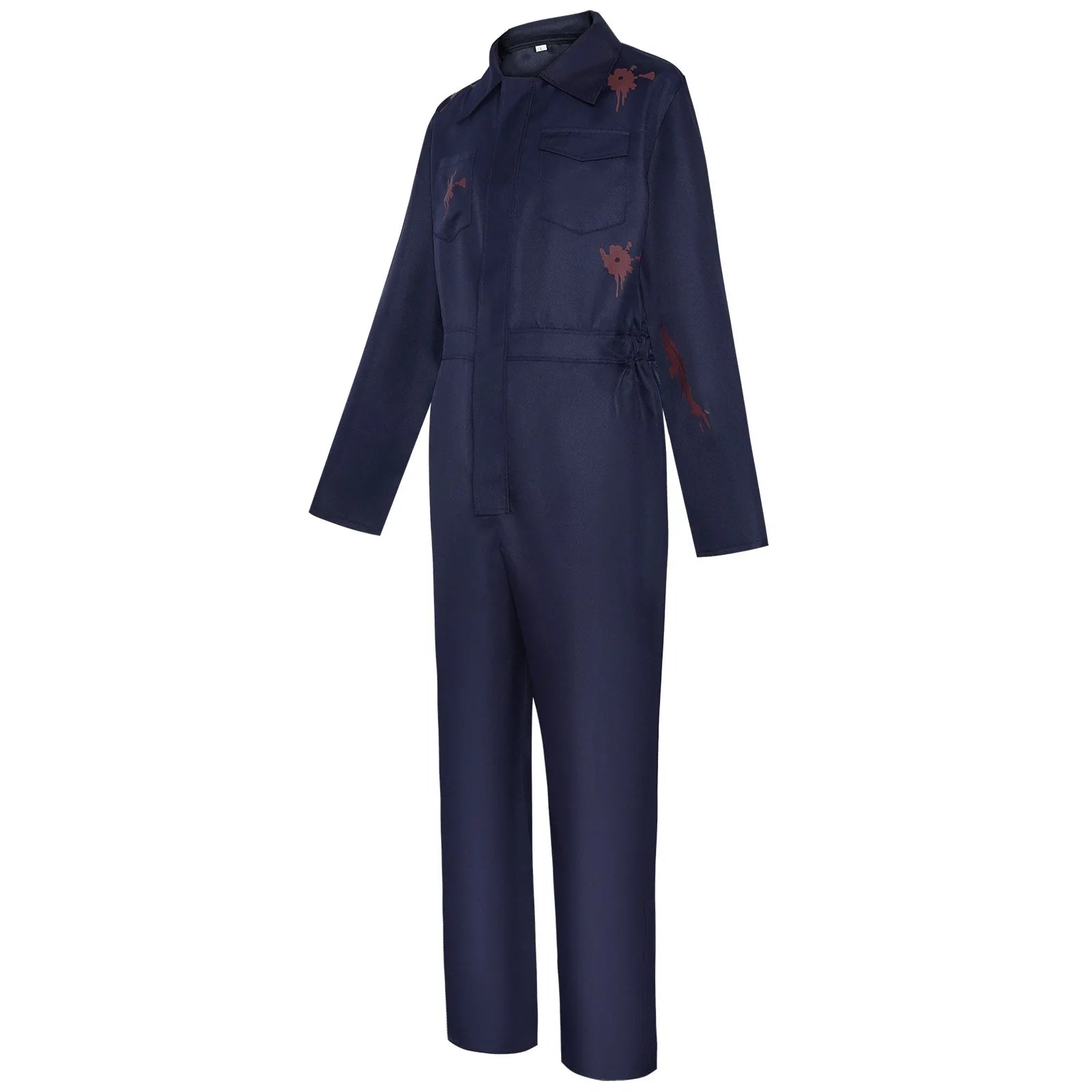 Halloween Cosplay Doodt Michael Myers Cosplay Costume Scary Bloody Killer Jumpsuit Horror Mask Suit Props Clothes Adult Kids by Geo’s Online Store