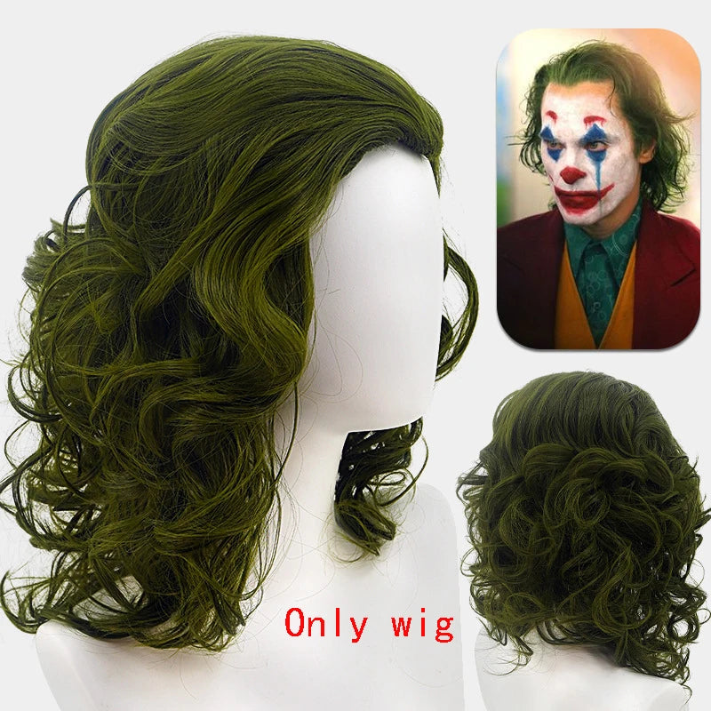 Spot JOKER Phoenix DC movie clown cosplay suit Halloween performance costume set hot selling by Geo’s Online Store
