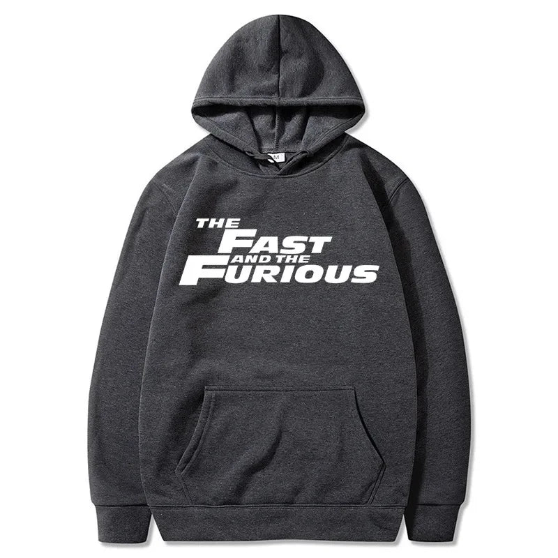 The Fast and The Furious Letter Graphic Men's Hoodie Sweatshirt Men Womnen Fashion Brand Design Pullover Men's Fleece Hoodies by Geo’s Online Store