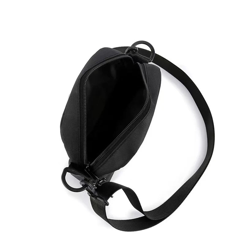 Men's Bag, Available in Single Shoulder or Cross-Body Design, Suitable for Daily Use during School Made of Nylon Material by Geo’s Online Store