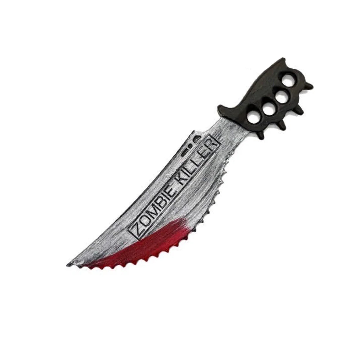 48.5cm/19.09in Plastics Fake Blood Knife Party Supplies Weapon Props Model Halloween Cosplay Funny Gift Collectible Outdoor Toys by Geo’s Online Store