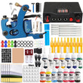 Coils Tattoo Machines Kit Cheap Beginner Tattoo Kit with Power Supply Tattoo Needles Body Arts Supplies for Liner Shader Machine by Geo’s Online Store