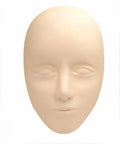 5D Facial Tattoo Training Head Silicone Practice Permanent Makeup Lip Eyebrow Tattoo Skin Mannequin Doll Face Head by Geo’s Online Store