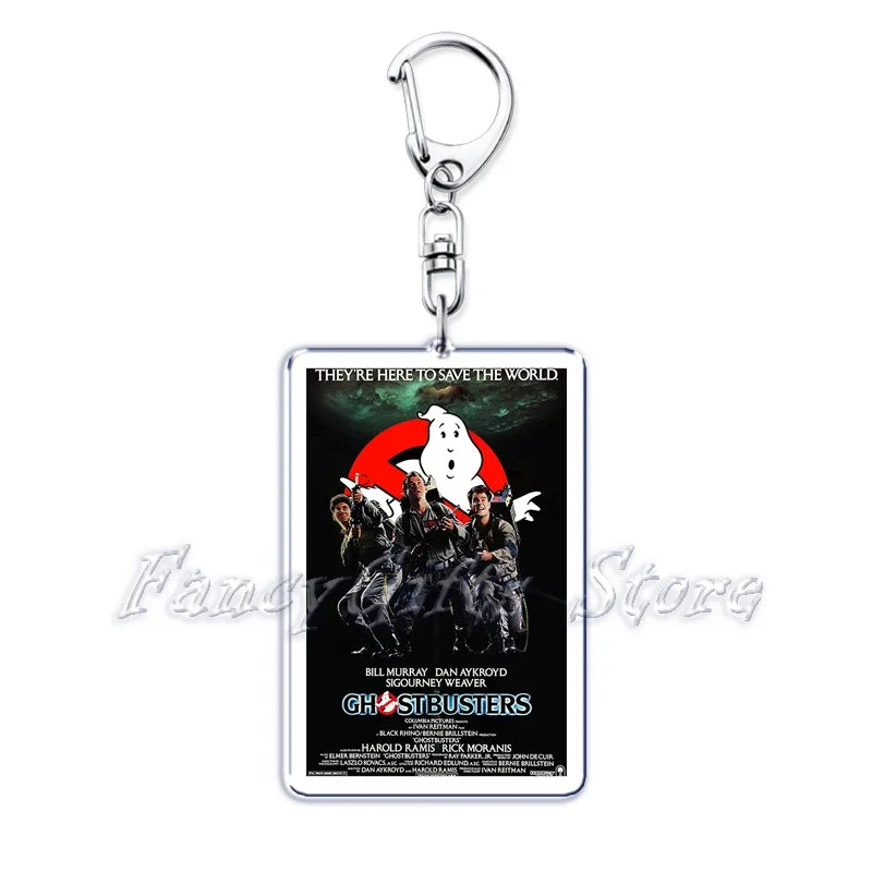 Classic Movie Keychains for Accessories Bag Pulp Fiction The Fast Furious Films Pendant Key Chains Keyrings Jewelry Fans Gifts by Geo’s Online Store