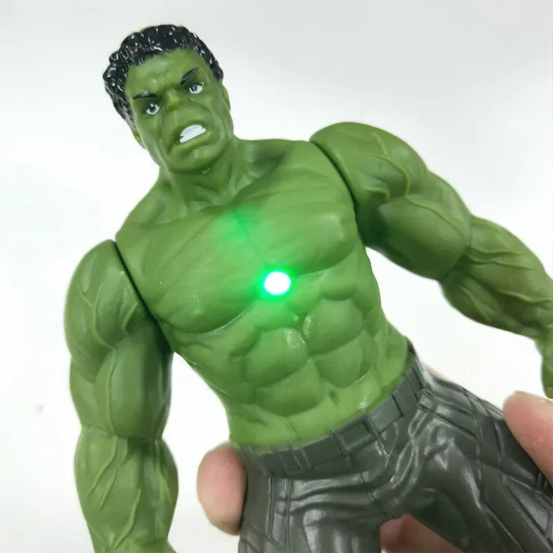 17cm Marvel Spiderman Model Anime Action Figures Spider-man Captainironman Luminous Children's Toys Decorationdolls Gifts by Geo’s Online Store