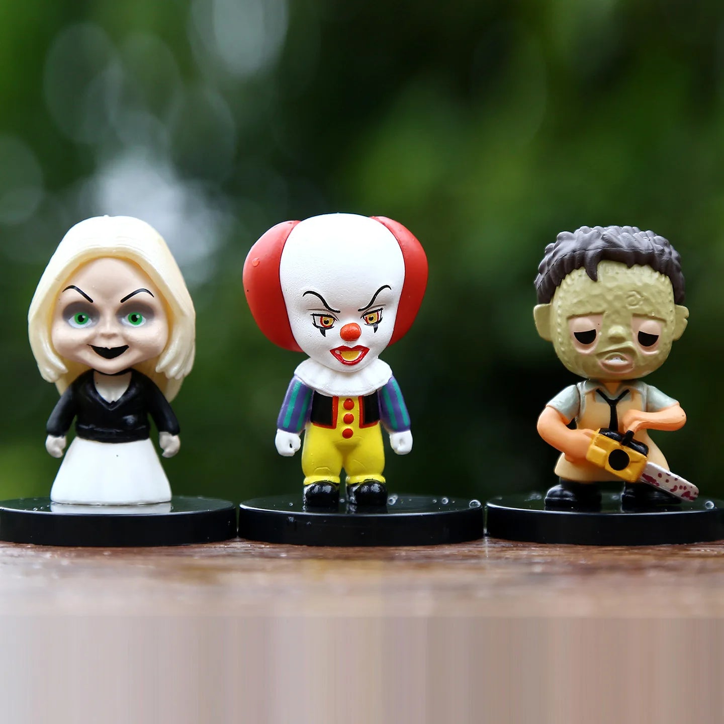 10PCS Horror Film Series Jason Freddy Clown Action Figure Toys PVC Model Halloween Gift Vinyl Figurine Doll Gift by Geo’s Online Store
