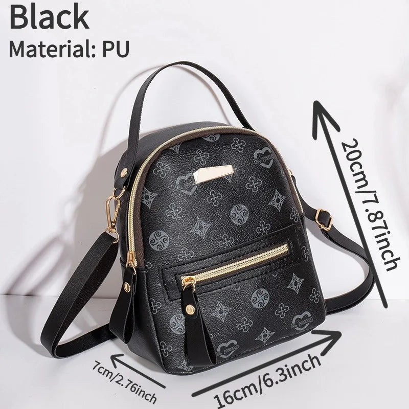 Flower backpack 2022 ladies bag fashion backpack women's bag bag women's fresh and sweet student school bag by Geo’s Online Store