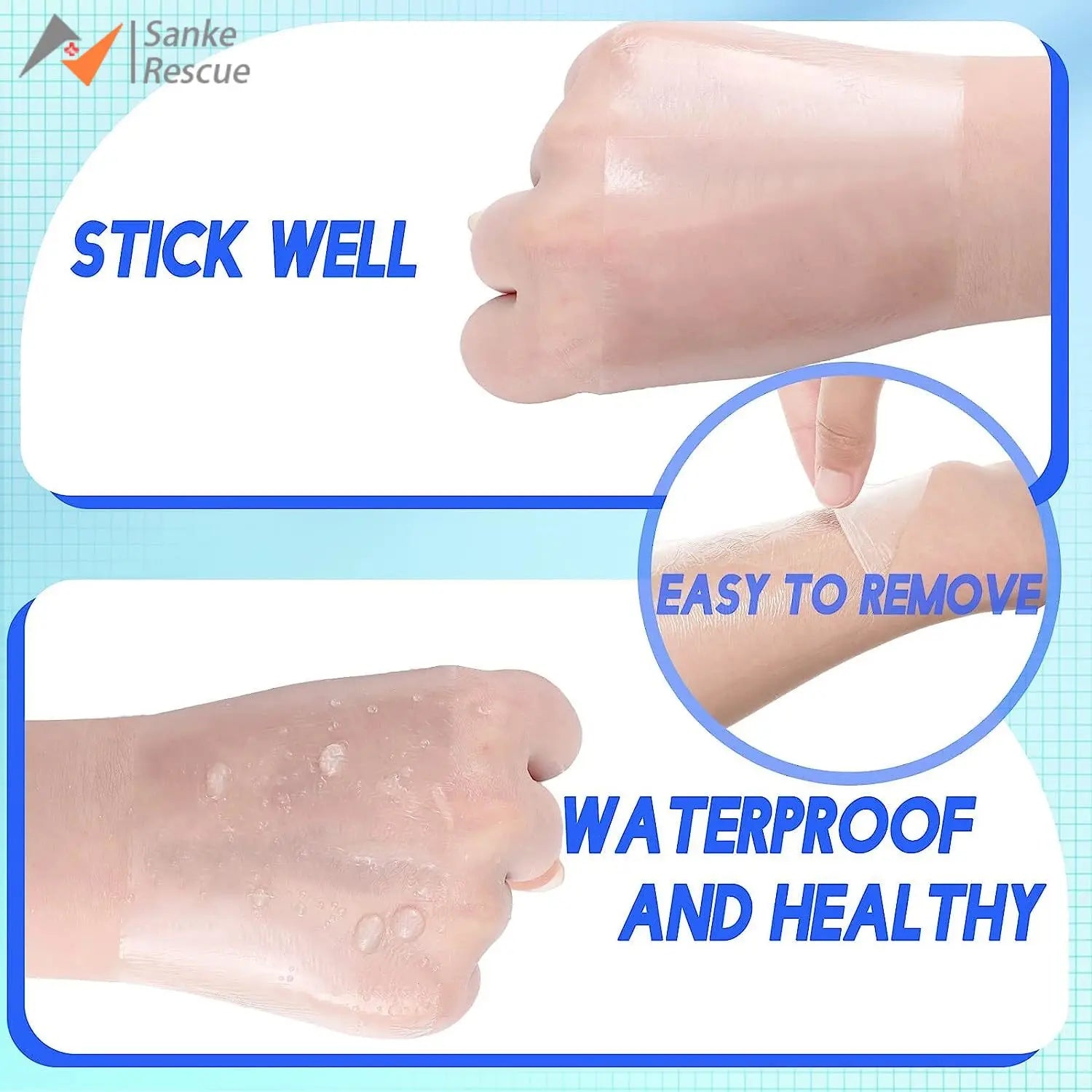 Waterproof Tattoo Film Aftercare Protective Skin Healing Tattoo Adhesive Bandages PU Tape Repair Tattoo Accessories for Outdoor by Geo’s Online Store