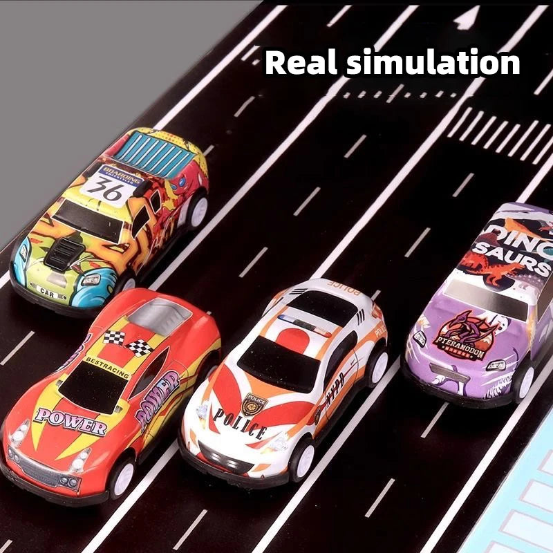 Gift Box Version: 48-Piece Alloy Car Set, Children's Toy Car, Tin Car, Racing Model, Classic Car Model, Christmas Gift by Geo’s Online Store