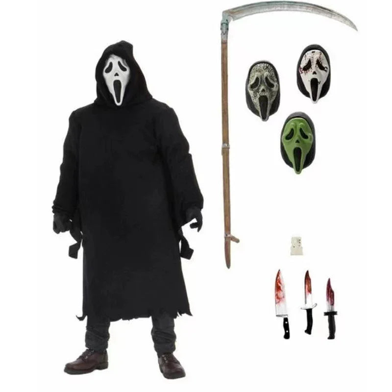 2026 NEW 18CM Boxed NECA Scream PVC Action Figure Collectible Model ToyS high quality Gift by Geo’s Online Store