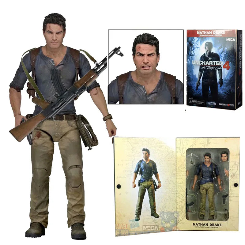 Movie Figure Jason Freddy Krueger Voorhees Michael Myers Pennywise Uncharted Chucky Joker Action Figure Horror Doll by Geo’s Online Store