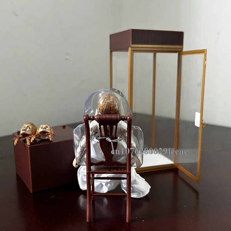 Annabelle Figure Comes Home Annabelle Figure Action Figure Horror Model Toy Doll Decoration Halloween Party Christmas Gift by Geo’s Online Store