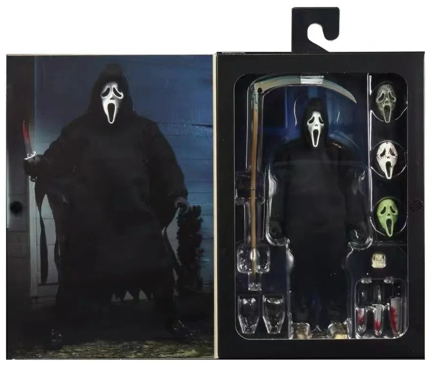 2026 NEW 18CM Boxed NECA Scream PVC Action Figure Collectible Model ToyS high quality Gift by Geo’s Online Store