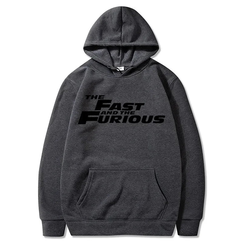 The Fast and The Furious Letter Graphic Men's Hoodie Sweatshirt Men Womnen Fashion Brand Design Pullover Men's Fleece Hoodies by Geo’s Online Store