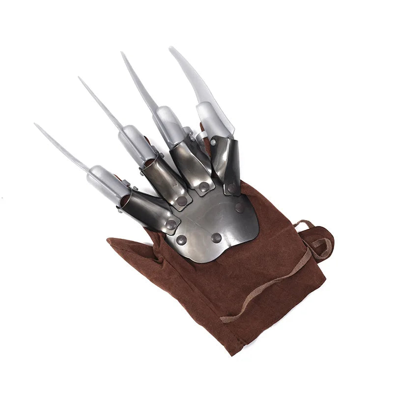 A Nightmare On Elm Street Freddy Krueger Cosplay Gloves Horror Halloween Party Costumes Handwear Props by Geo’s Online Store