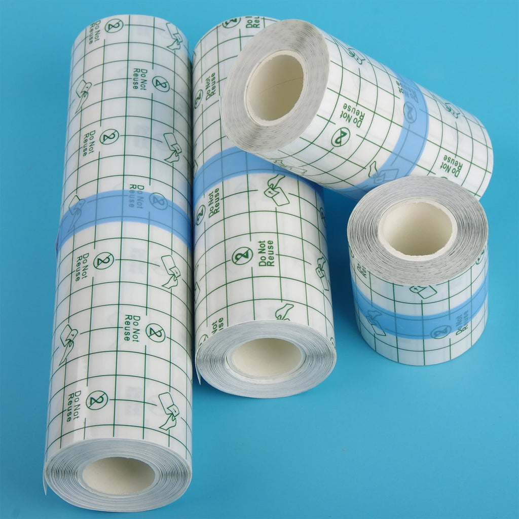 5M Waterproof PU Film for Tattoo Aftercare Protective Skin Healing Bandages Tape Medicinal Wound Dressing Medical Adhesive Tape by Geo’s Online Store