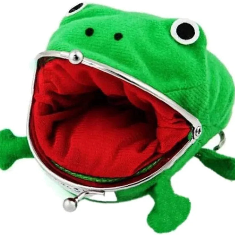 Plush Frog Coin Wallet Anime Ninja Wallet Halloween Role Playing Ninja Theme Party Gift by Geo’s Online Store