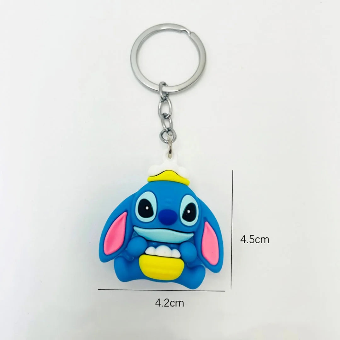 10pcs/lot Lilo & Stitch Toys Keychian Anime Stitch Pendant Keychain Kawaii Keychians Women Car Keyring Girl Birthday Gift by Geo’s Online Store