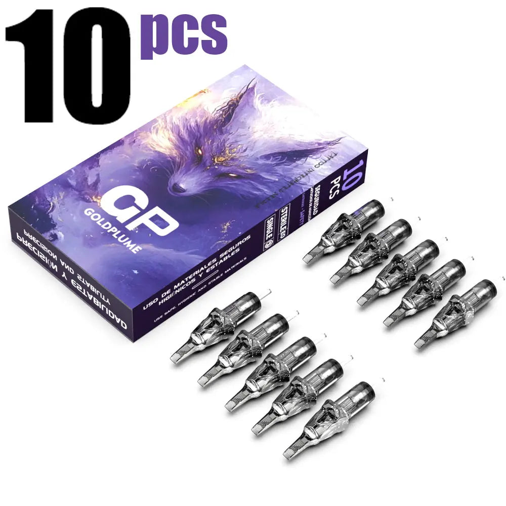 Goldplume Disposable Tattoo Needles Cartridge Rl Rs Rm M1 Mixed Size Round Liner Magnum Shader Pro Beginner Tattoo Needle Kit by Geo’s Online Store