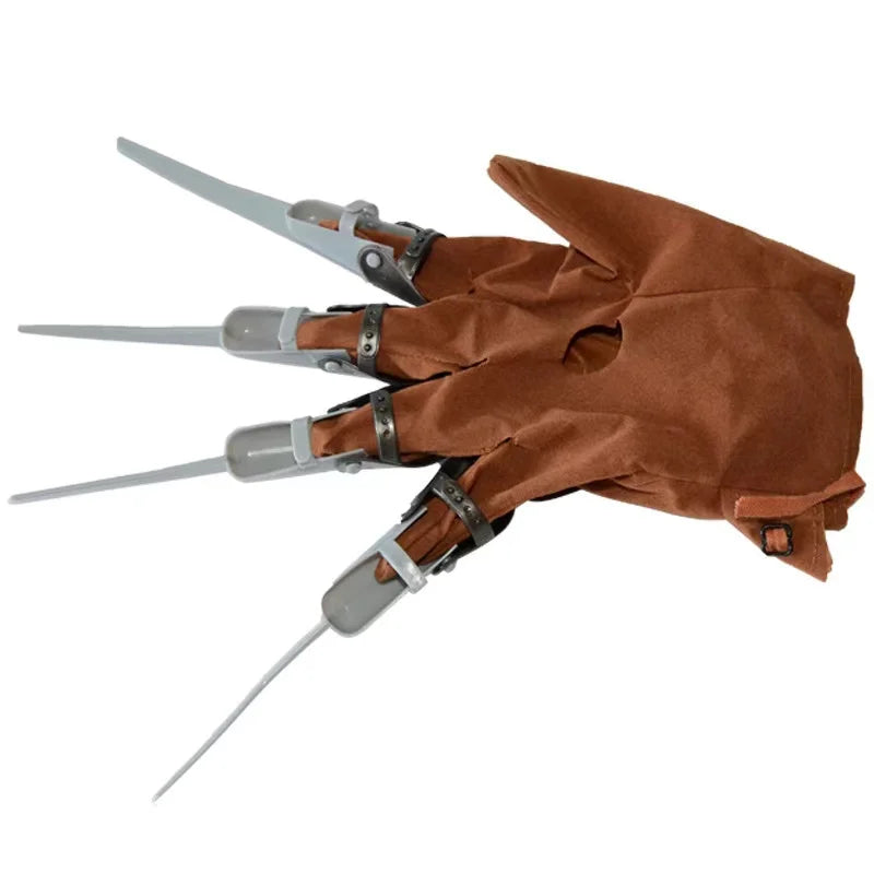 A Nightmare On Elm Street Freddy Krueger Cosplay Gloves Horror Halloween Party Costumes Handwear Props by Geo’s Online Store