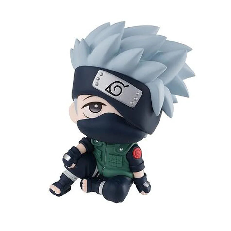 9cm Naruto Anime Figure Uzumaki Naruto Kakashi Uchiha Sasuke Itachi Cute Toys Q Figurals Action Figurine Model by Geo’s Online Store