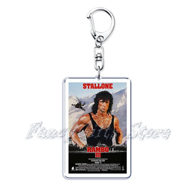 Classic Movie Keychains for Accessories Bag Pulp Fiction The Fast Furious Films Pendant Key Chains Keyrings Jewelry Fans Gifts by Geo’s Online Store