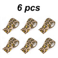 1/2/6 pcs Animal Printed Self Adhesive Tattoo Elastic Bandage 4.5m Sports Wrap Tape for Finger Joint Knee First Aid Kit Pet Tape by Geo’s Online Store