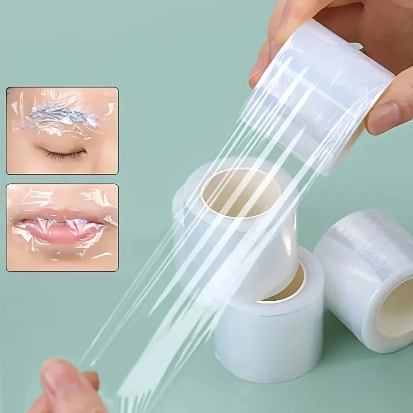 1Roll Tattoo Film Wrap Clear Cover Plastic Disposable Eyebrow Lips Supplies by Geo’s Online Store