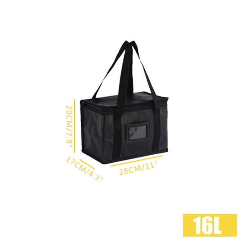 1pc Large Insulated Picnic Bags, Thermal Food Cooler Tote for Outdoor Camping Beach, Leakproof Portable Cooler Bag with Zipper by Geo’s Online Store