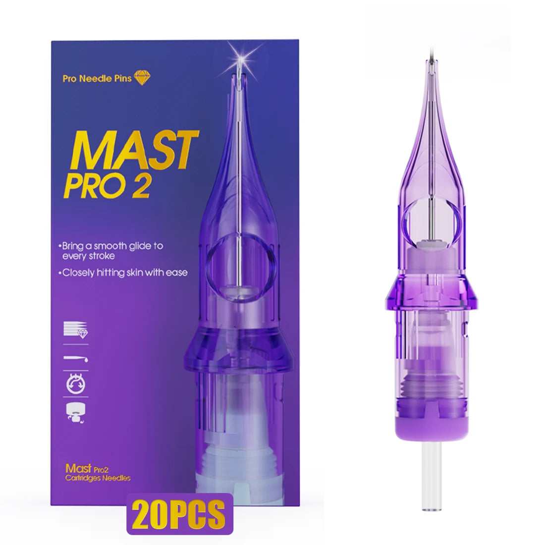 Mast A1 Pro Complete Tattoo Kit Rotary Tattoo Machine 2200mAh Battery Pen 20Pcs Cartridge Needles Tattoo Ink for Beginner by Geo’s Online Store