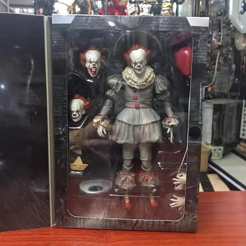 It Pennywise Action Figure 2017 Movie Limited Edition Deluxe Bloody 3d Horror Collectible Doll Model For Movie Collectors by Geo’s Online Store