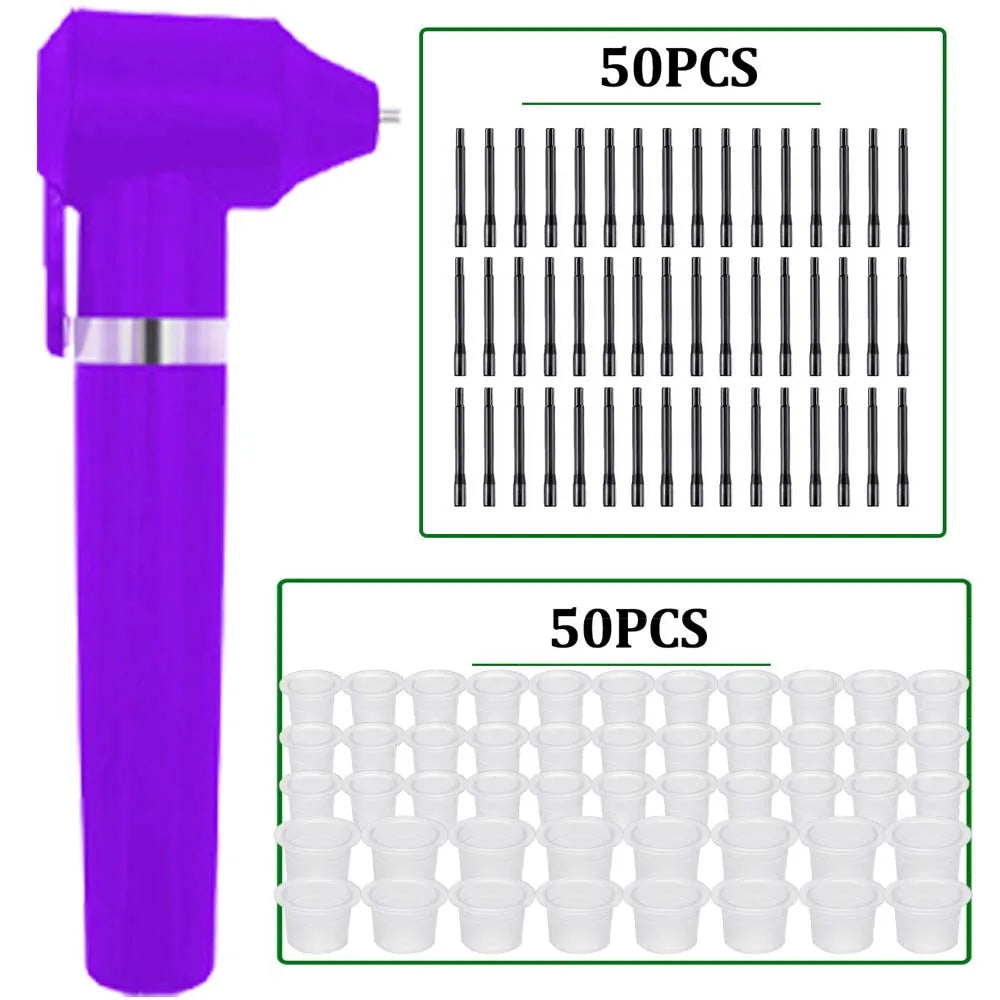 Tattoo Ink Mixer Kit Electric Pigment Mixer Machine with 50pcs Mixing Stick Eyebrow Color Makeup Ink Agitator Tattoo Accessories by Geo’s Online Store