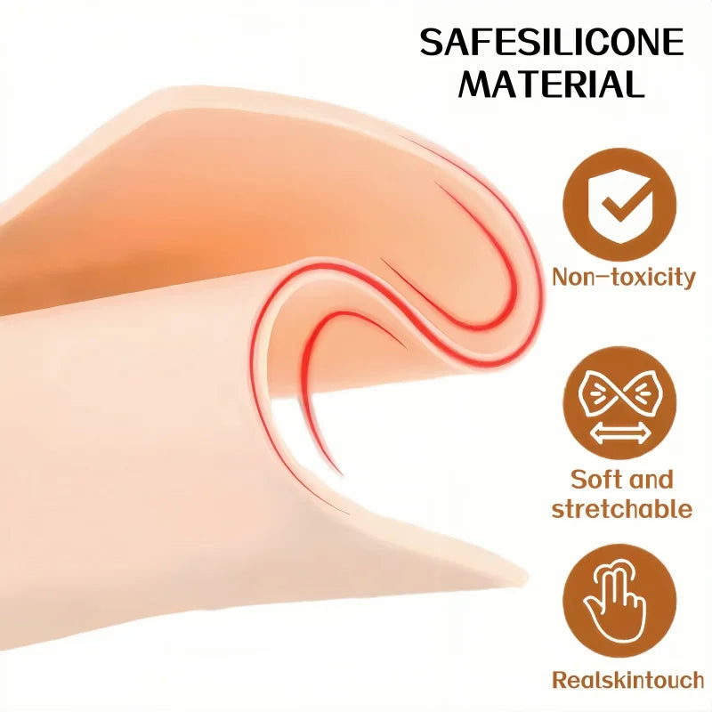 3MM Thick Tattoo Practice Skin Blank Double Sides Big Size Tattoo Practice Fake Skin for Permanent Makeup by Geo’s Online Store