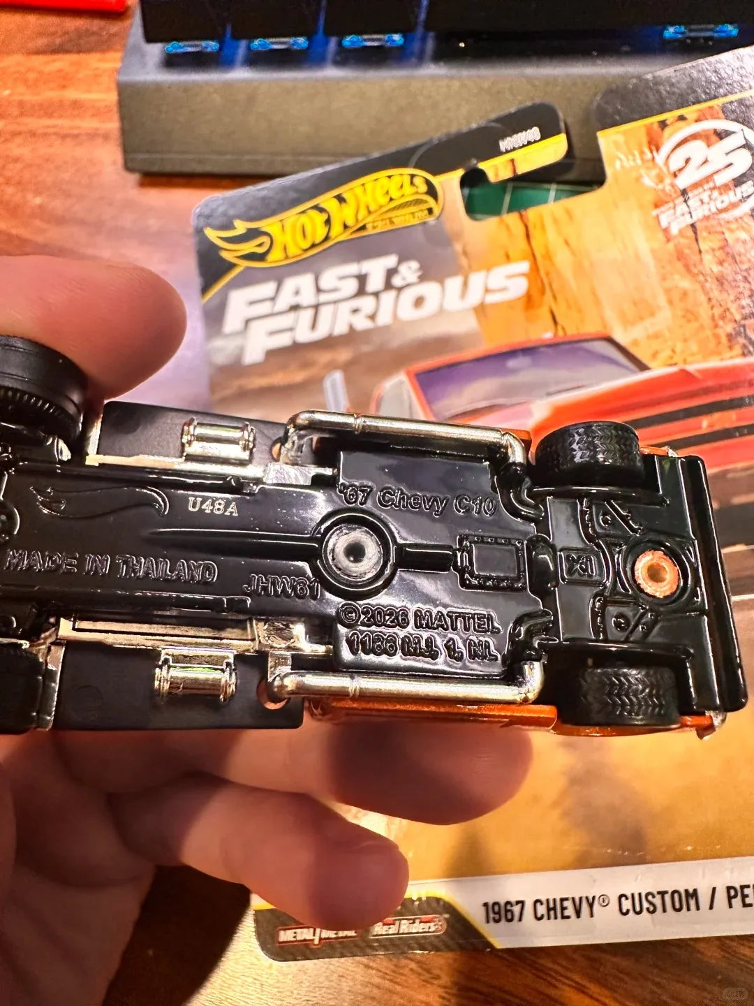 Hot Wheels Premium 2026 New Fast & Furious 25 Years 1967 Chevy Custom/Personnalise C-10 1:64 Diecast Car Models Collectible Toy by Geo’s Online Store