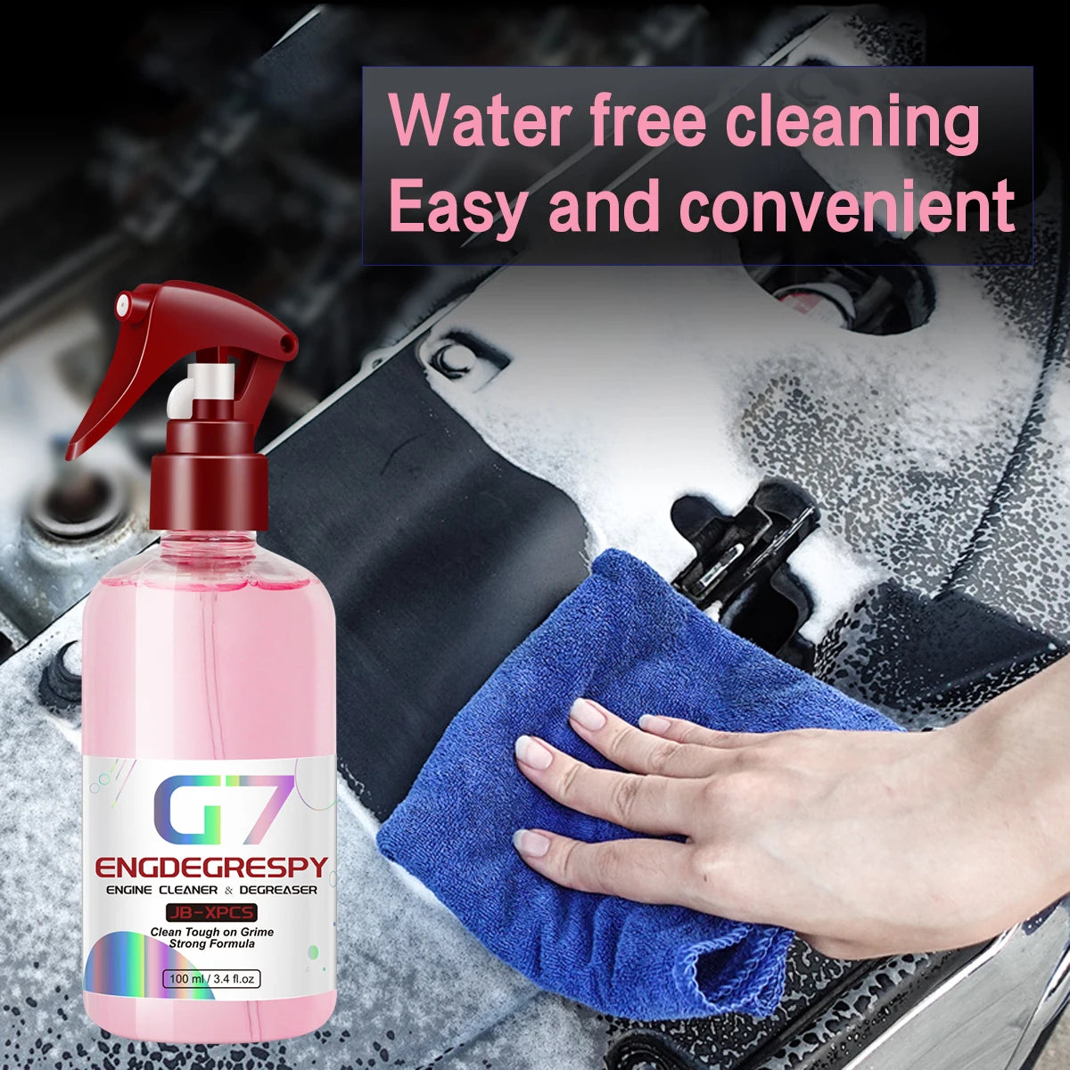 Car Engine Bay Cleaner Powerful Decontamination Cleaning Product For Engine Compartment Car Cleaning Product G7 ENGDEGRESPY by Geo’s Online Store