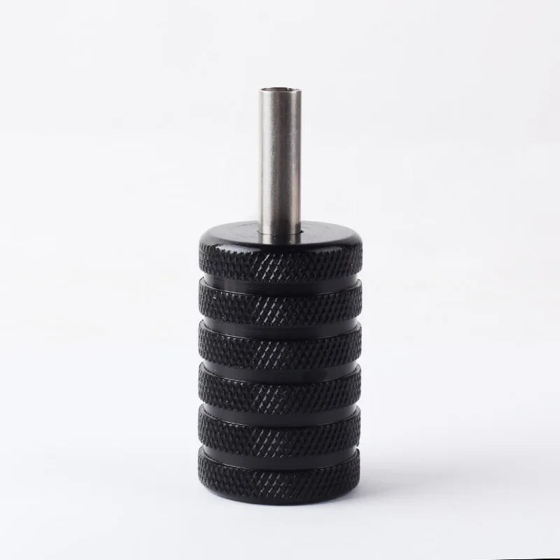 High Quality 30MM Aluminum Alloy Tattoo Grip With Back Stem Handle Grip Tattoo Tube Tip Kit Multi Color by Geo’s Online Store