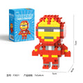 Marvel Spider Man Building Block Deadpool&Venom Iron Man figure Marvel Legends Cartoon Character Model Toys for Children Gifts by Geo’s Online Store