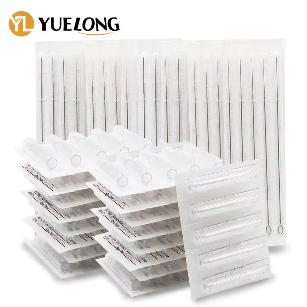 3RL 5RL 7RL 9RL 11RL Size Tattoo Needles and 3/5/7/9/11RT Size Disposable Tattoo Tips Tattoo Kit for Tattoo Artist by Geo’s Online Store