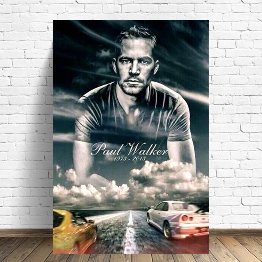 Classic Movie Fast And Furious 10 Diamond Rhinestone Painting Art Paul Walker And Cars Full Square Drill Cross Stitch Home Decor by Geo’s Online Store