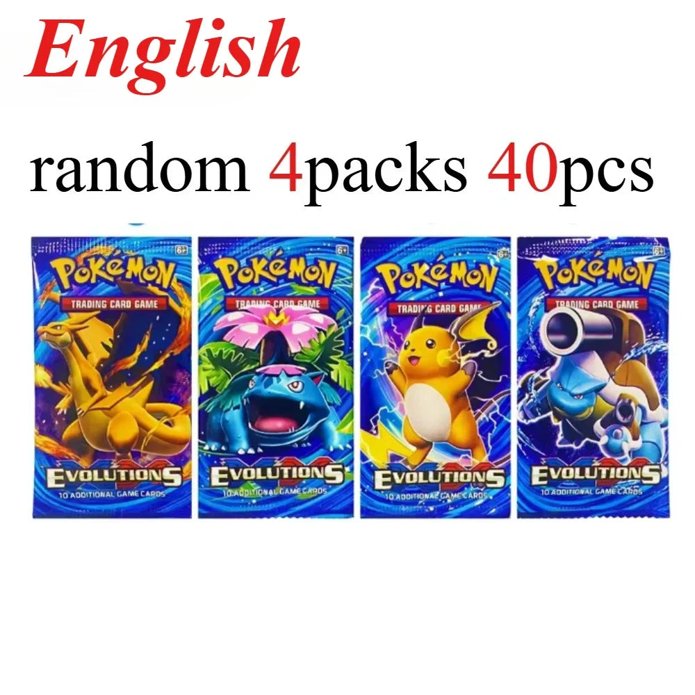 40 Pcs Pokemon Card Prismatic 151 Evolutions English Booster Battle Pokemon Card Game Carte Trading Collection Cards Gift by Geo’s Online Store