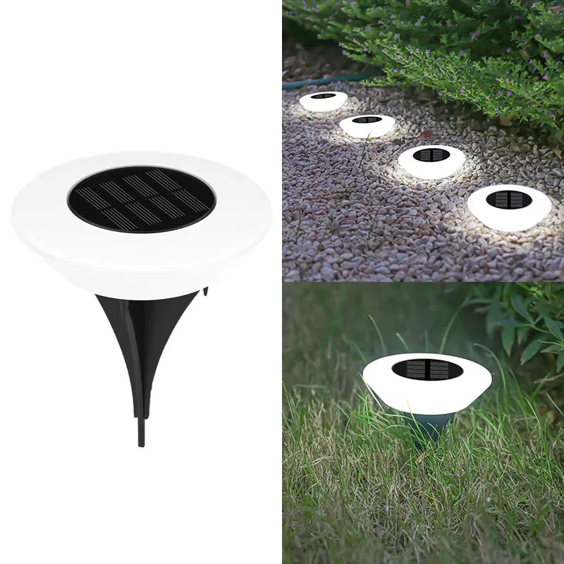 1/2Pack Solar Ground Lights,14LED Waterproof Outdoor Landscape Light, LED Lawn Lamp, for Garden Pathway Yard Deck Camping Decor by Geo’s Online Store